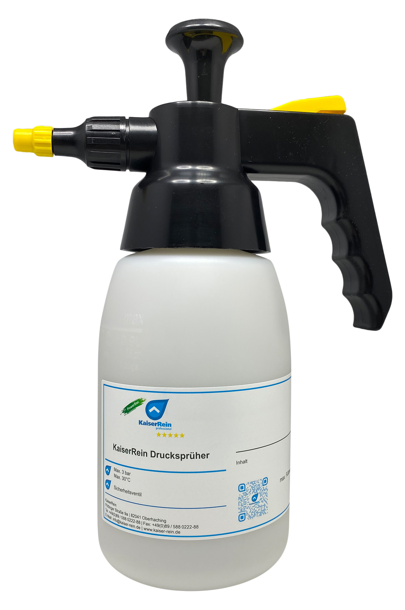 Pump Drucksprüher Drucksprüher Handsprüher universell einsetzbar 0,9 l