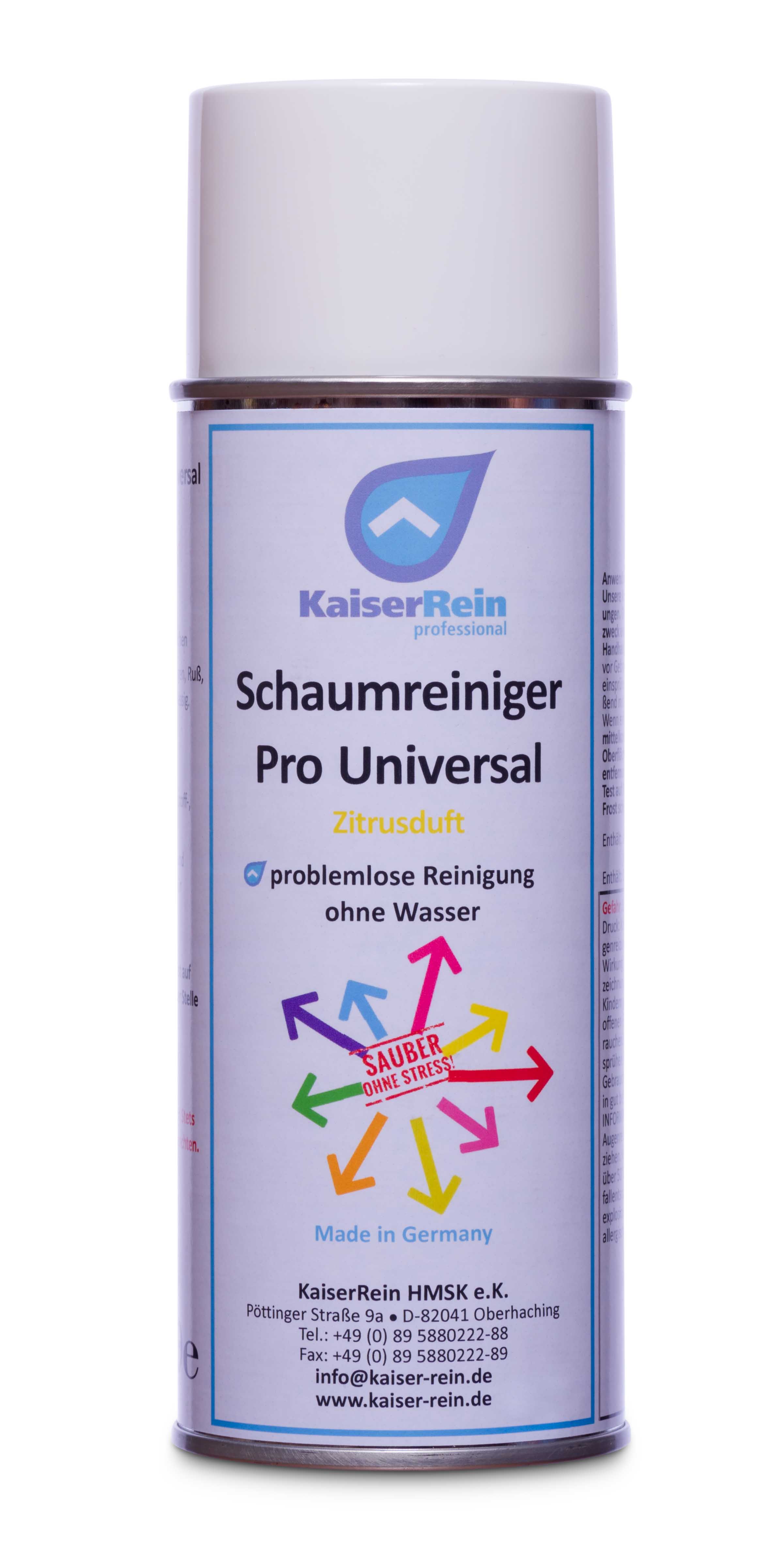 Schaumreiniger Pro Universal  Zitrusduft