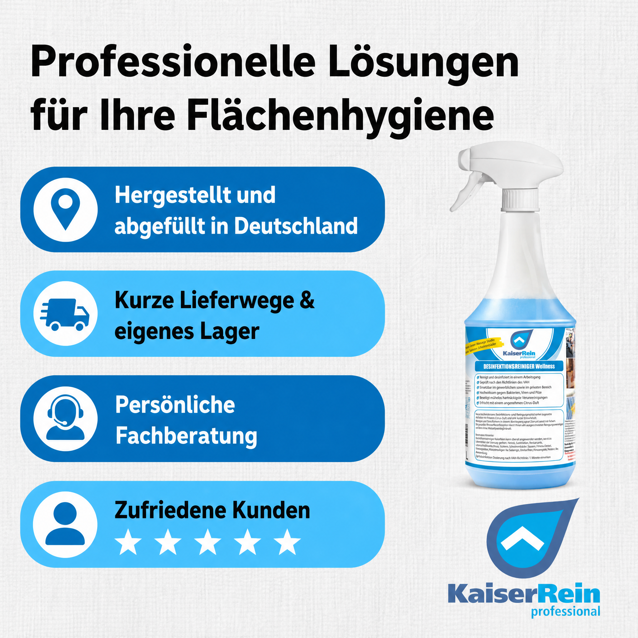 Desinfektions Reiniger Wellness