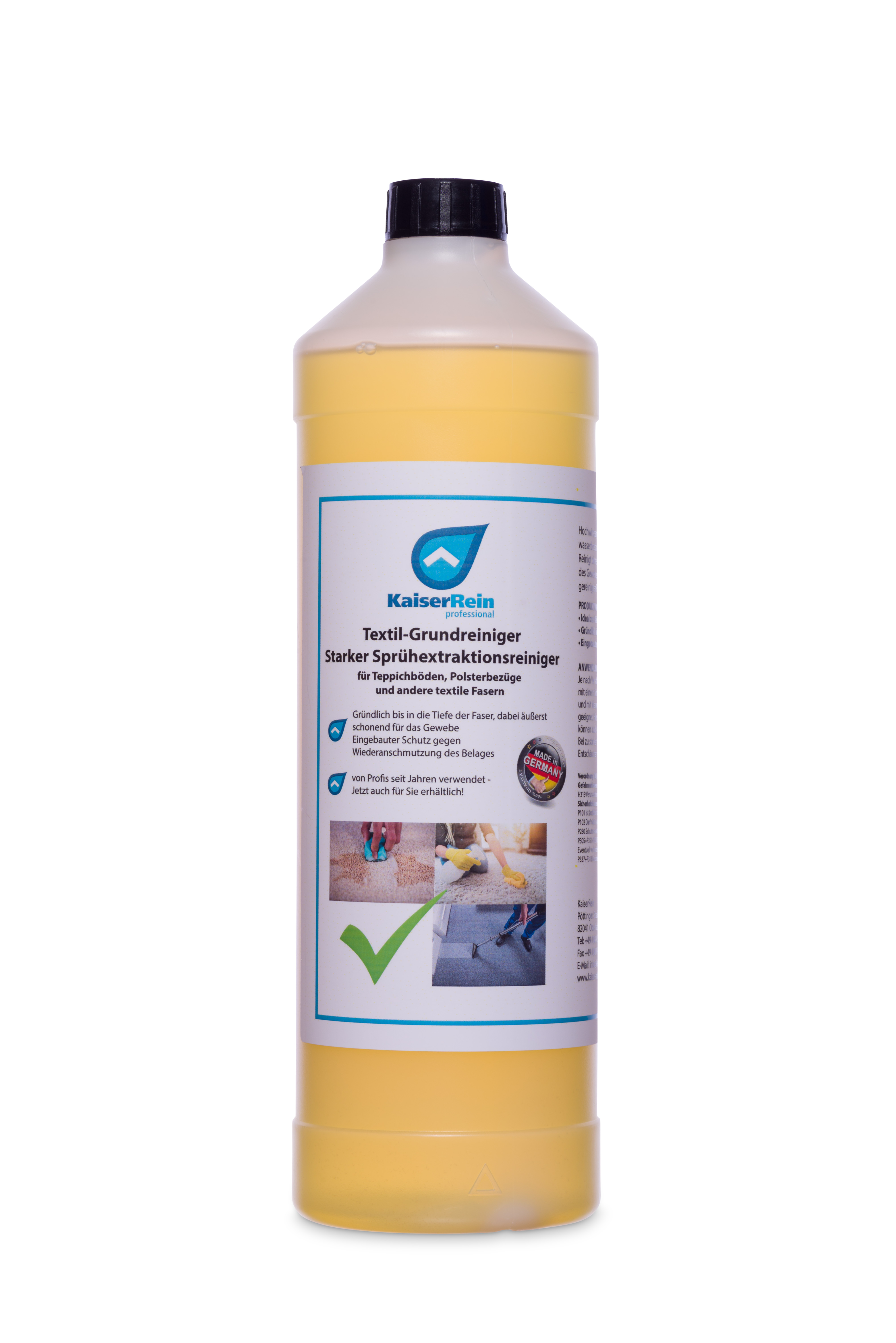 Textil-Grundreiniger-frei-411-Flaschen-Delivery Textil-Grundreiniger Starker Sprühextraktionsreiniger für Teppichböden, Polsterbezüge und andere te