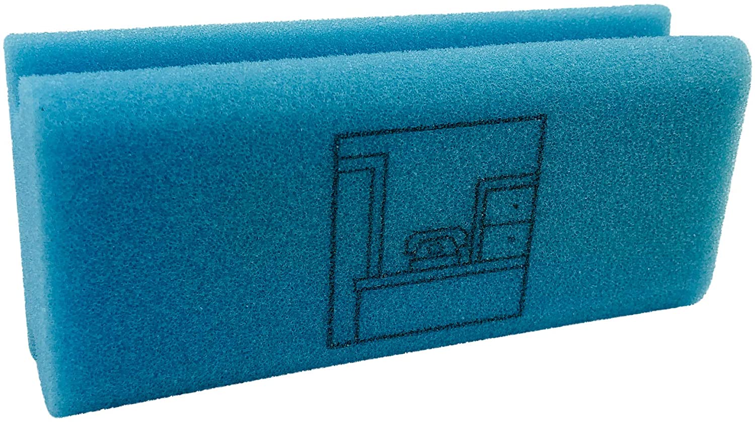 Piktogramm Schwamm "Sanitär" gelb I "WC" rot I "Büro blau" I "Küche grün" einzeln pro Farbe & Stück