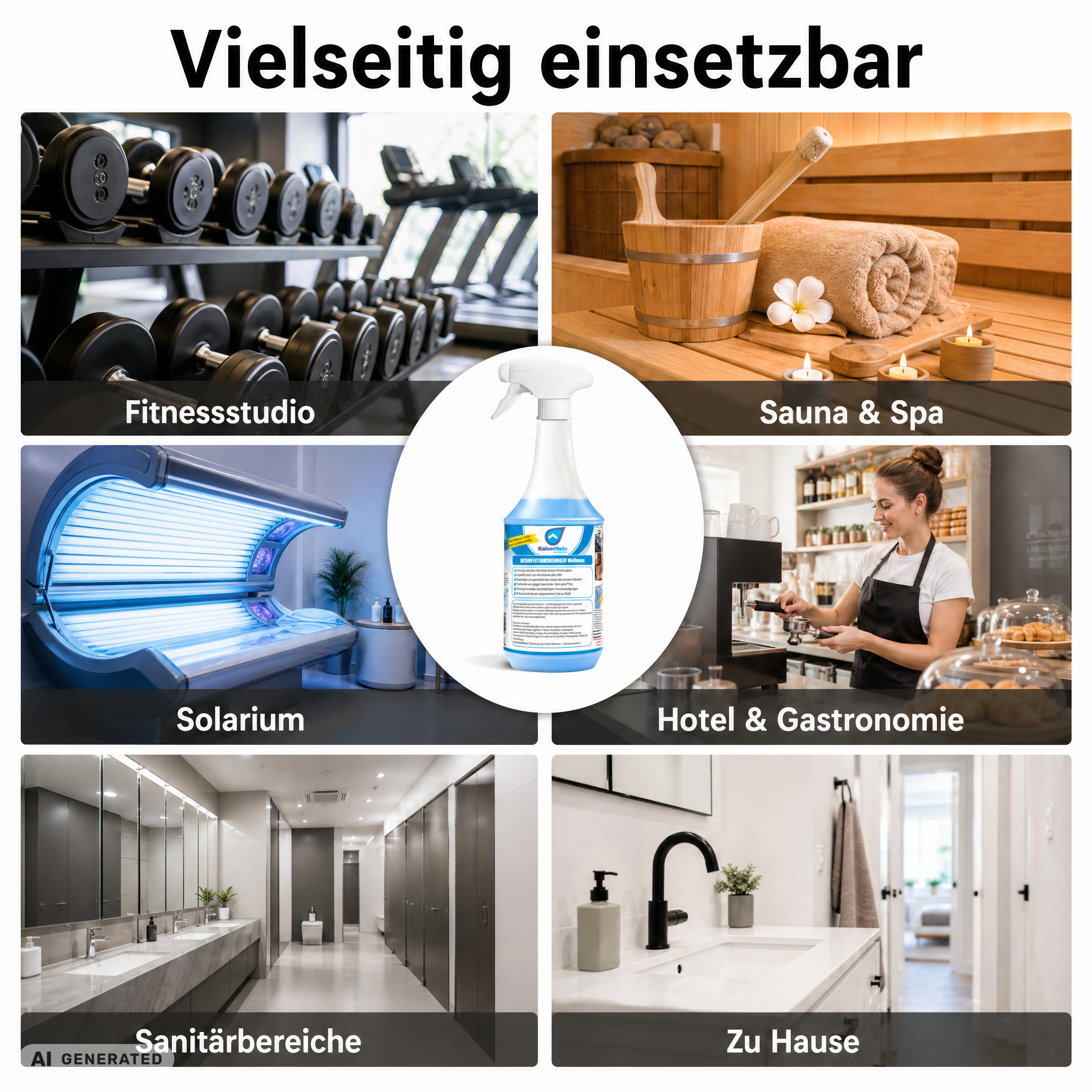 Desinfektions Reiniger Wellness