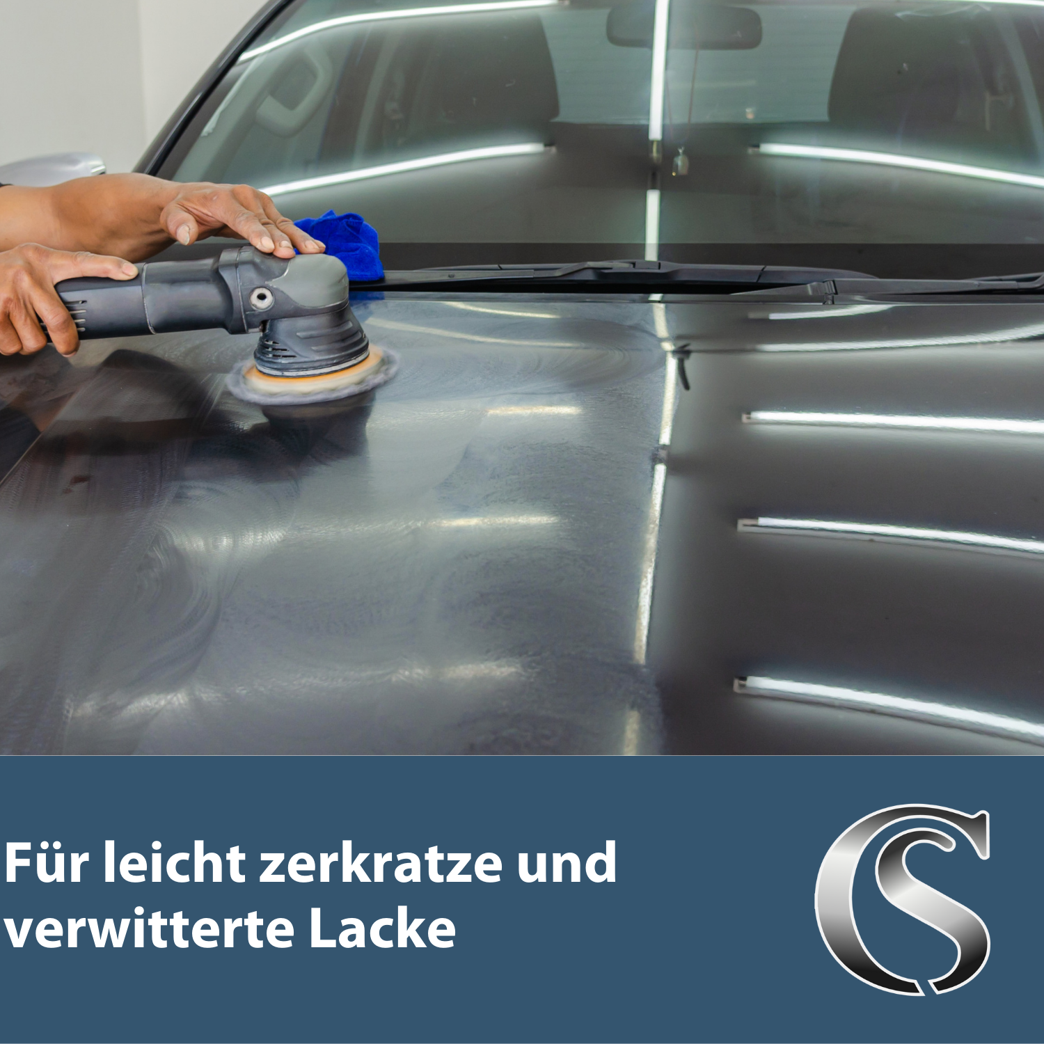 Car Sense Polish Fine Cut All-in-One Politur mit Schleifkörnern auf Aluminiumoxid-Basis und Wachs | Reinigt, glättet und poliert in einem Arbeitsgang | Für gebrauchten Fahrzeuglack