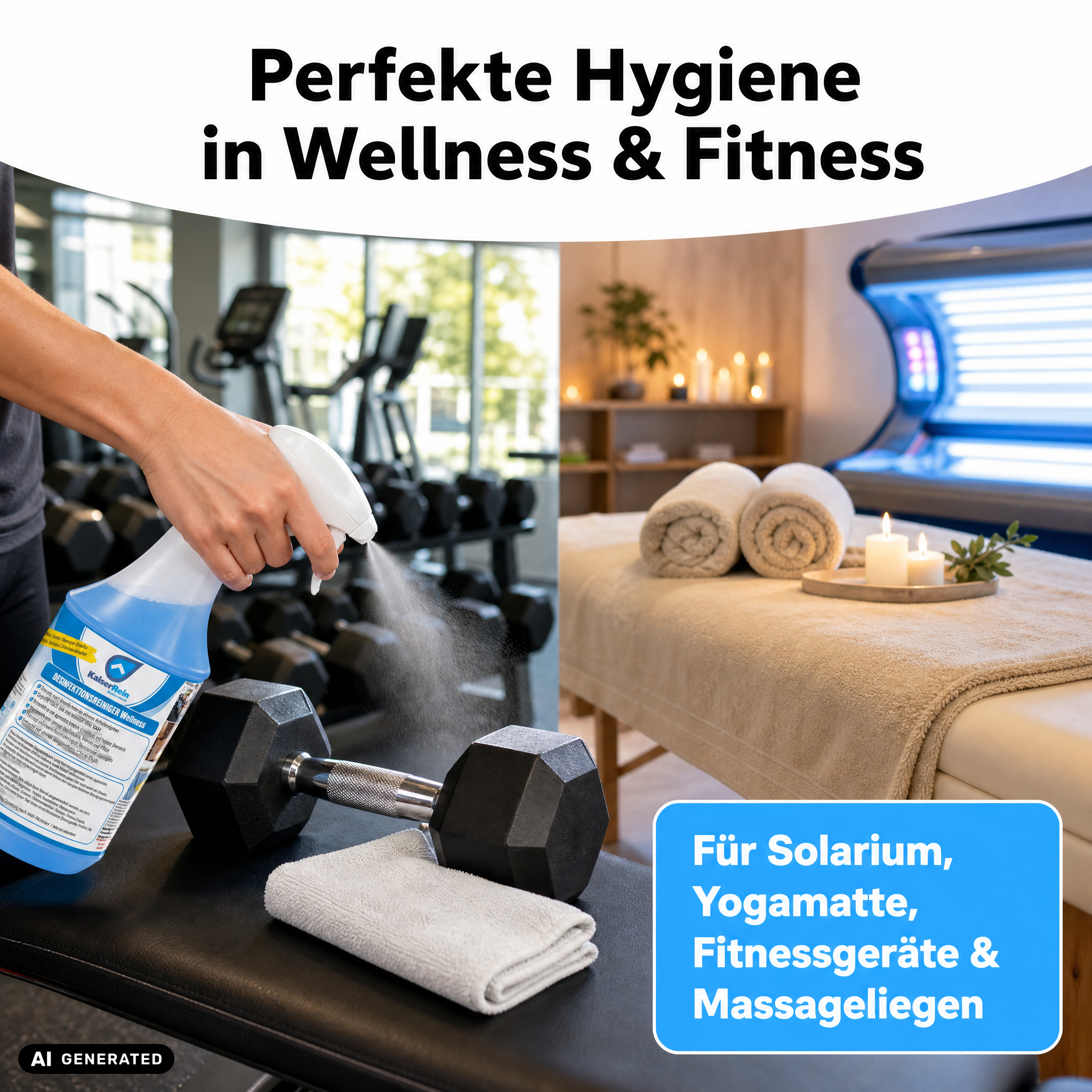 Desinfektions Reiniger Wellness