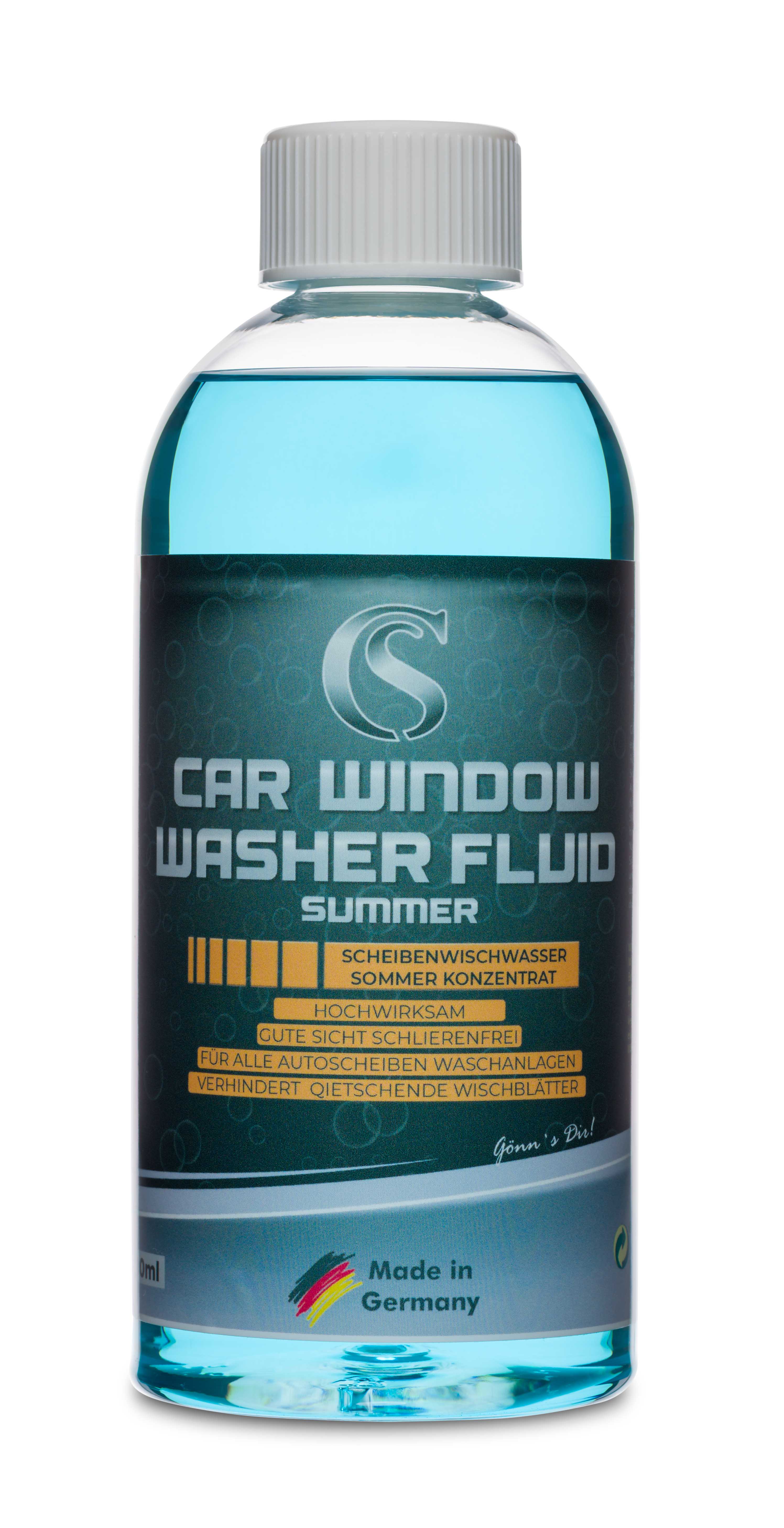 Car Sense Scheibenwischwasserkonzentrat Sommer Hochwirksam & ohne  Schlieren, Wischwasser Auto Sommer, Scheibenreiniger Konzentrat, 0,5L