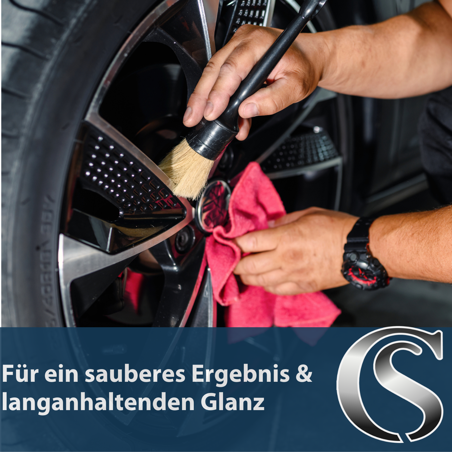 Car Sense Metal Polish ist eine Hochglanz-Veredelungs Politur auf Aluminiumoxidbasis 