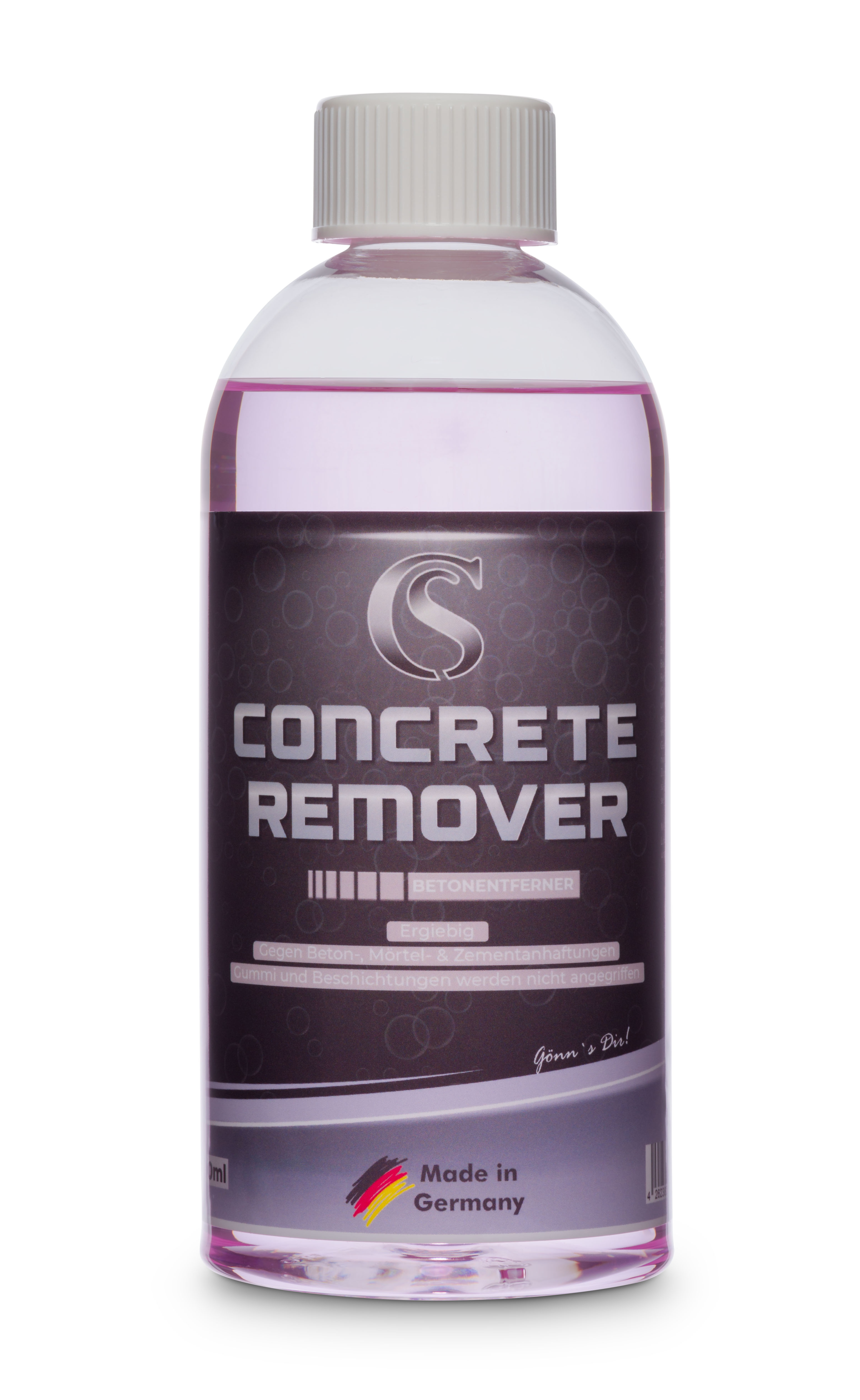 Car Sense Concrete Remover 0,5 L ist ein Spezialprodukt zum Lösen von Beton-, Mörtel- und Zement