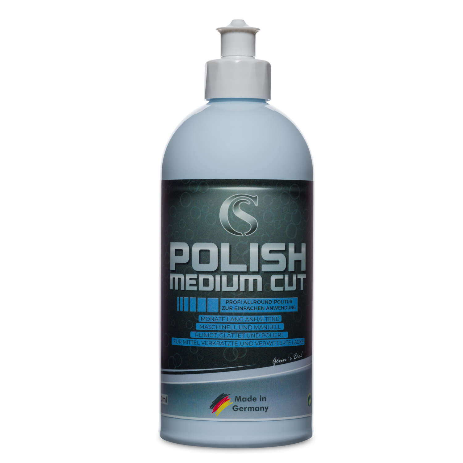 Car Sense Polish Medium Cut Hochwertige 1-Step Politur und Schleifpaste | Entfernt mittlere Kratzer und Hologramme | Hohe Abtragung und langanhaltender Glanz | Für alle Lackarten geeignet Car Sense Polish Medium Cut Hochwertige 1-Step Politur und Schleifpaste | Entfernt mittlere Kratzer und Hologramme | Hohe Abtragung und langanhaltender Glanz | Für alle Lackarten geeignet