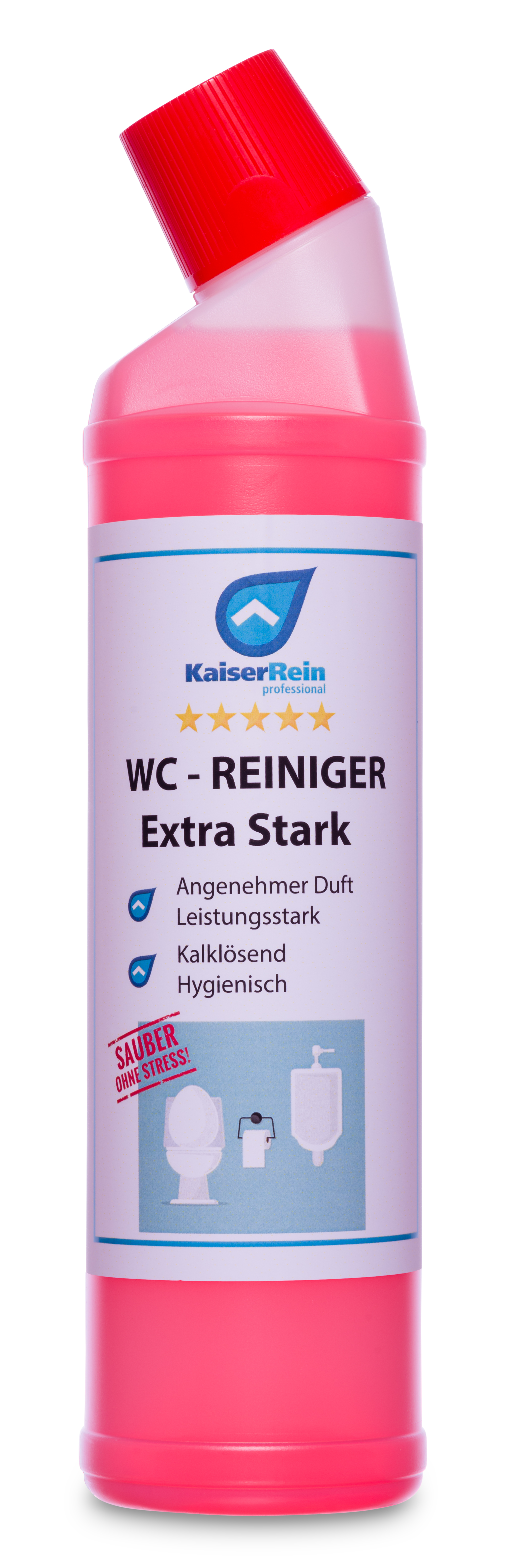 KaiserRein Profi WC - Reiniger extra Stark Urinsteinentferner Urinsteinlöser