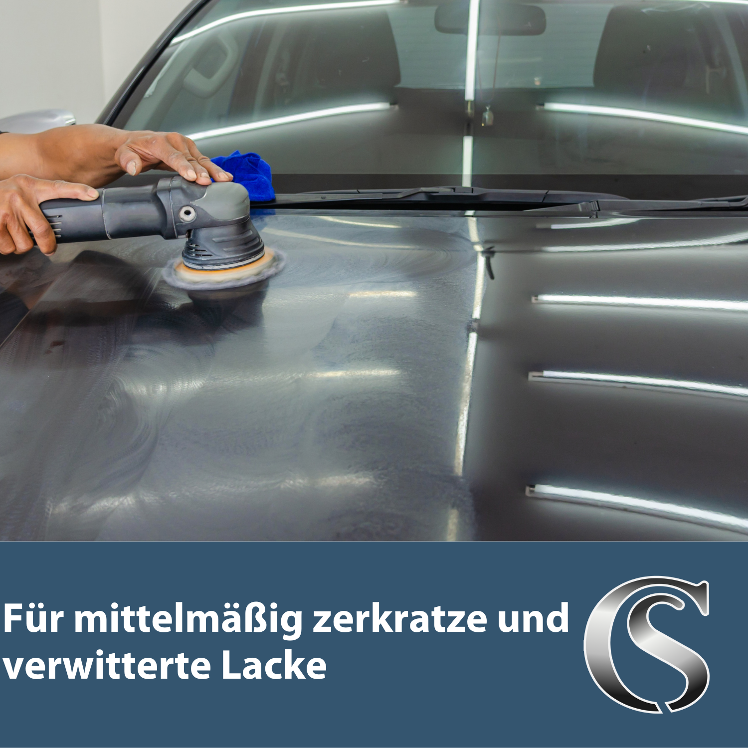 Car Sense Polish Medium Cut Hochwertige 1-Step Politur und Schleifpaste | Entfernt mittlere Kratzer und Hologramme | Hohe Abtragung und langanhaltender Glanz | Für alle Lackarten geeignet