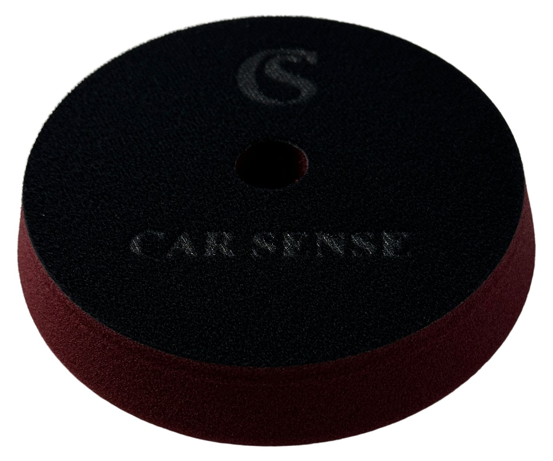 Car Sense Polishpad bordeaux (mittel bis weich) mit Zentrierloch 145/25 