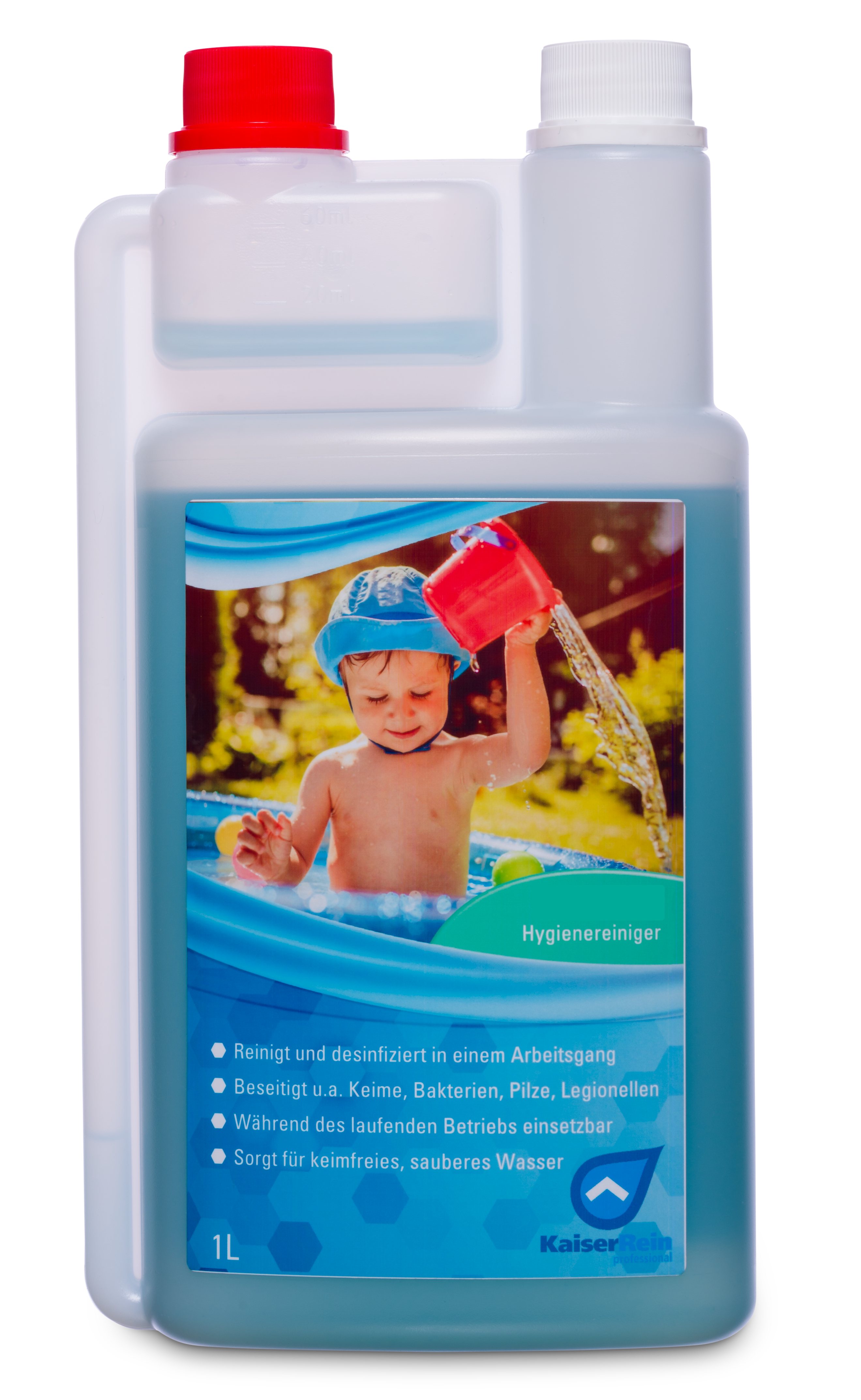  Planschbecken und Pool Desinfektion1 L Spezialprodukt zur Desinfektion und Reinigung von Kinder- Planschbecken