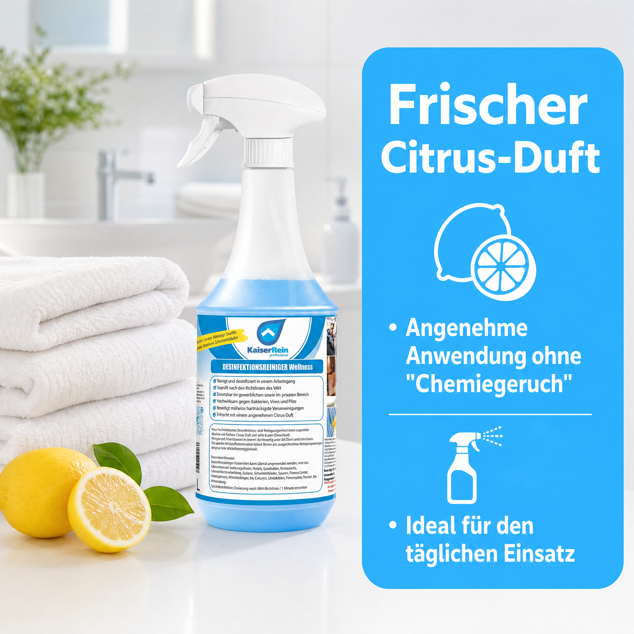 Desinfektions Reiniger Wellness