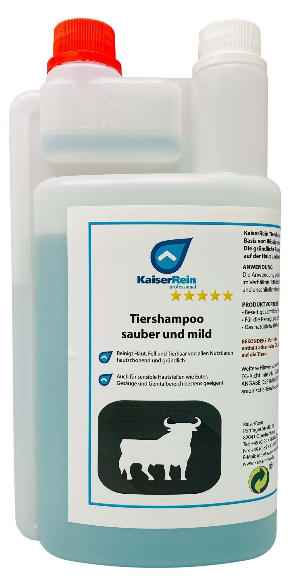 Tiershampoo sauber und mild