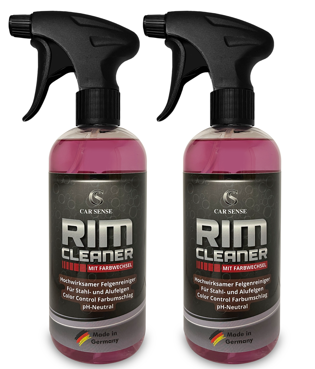 Car Sense Rim Cleaner 0,5L Felgenreiniger Felgen-Reinigung von Alufelgen & Stahlfelgen