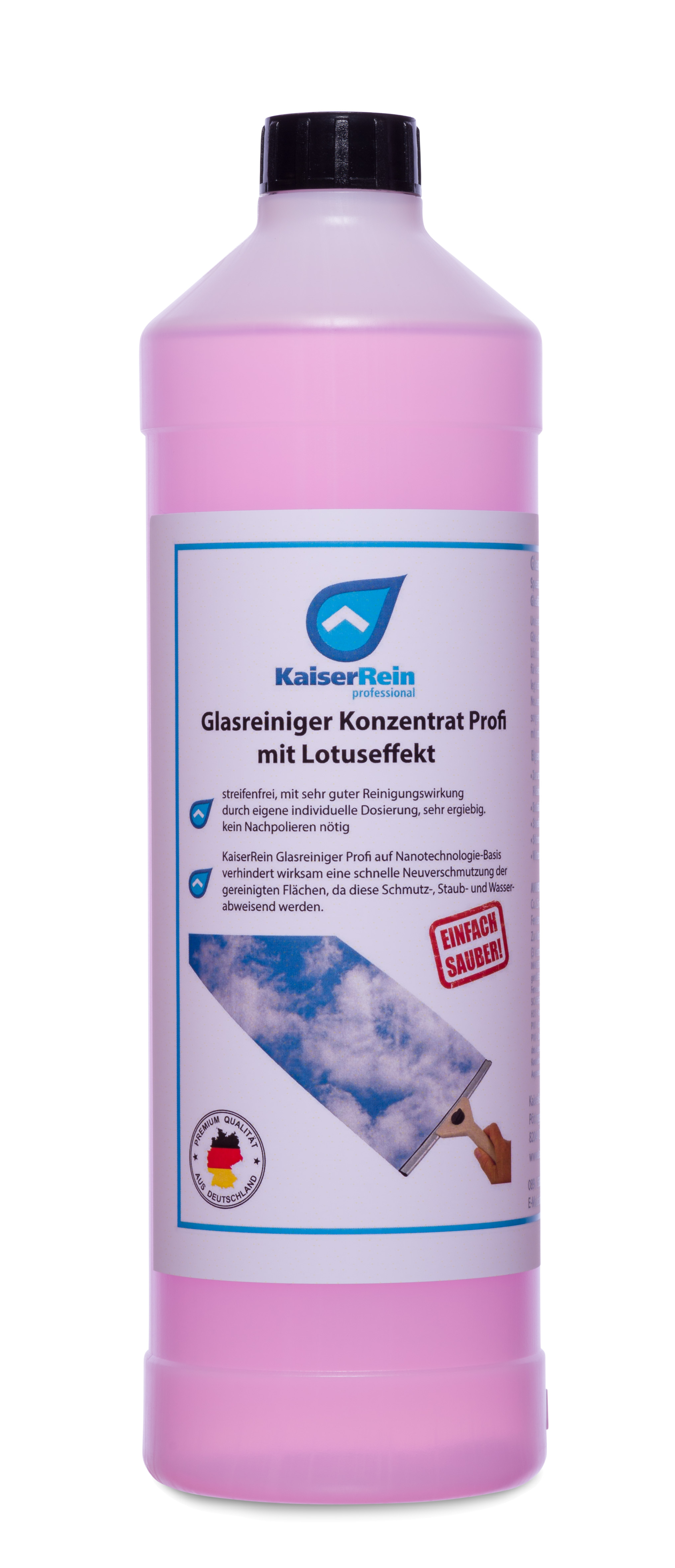 OE-Glasreiniger-mit-Lotuseffekt-1-L-Konz-000055 Glasreiniger Konzentrat Profi mit Lotuseffekt 1L