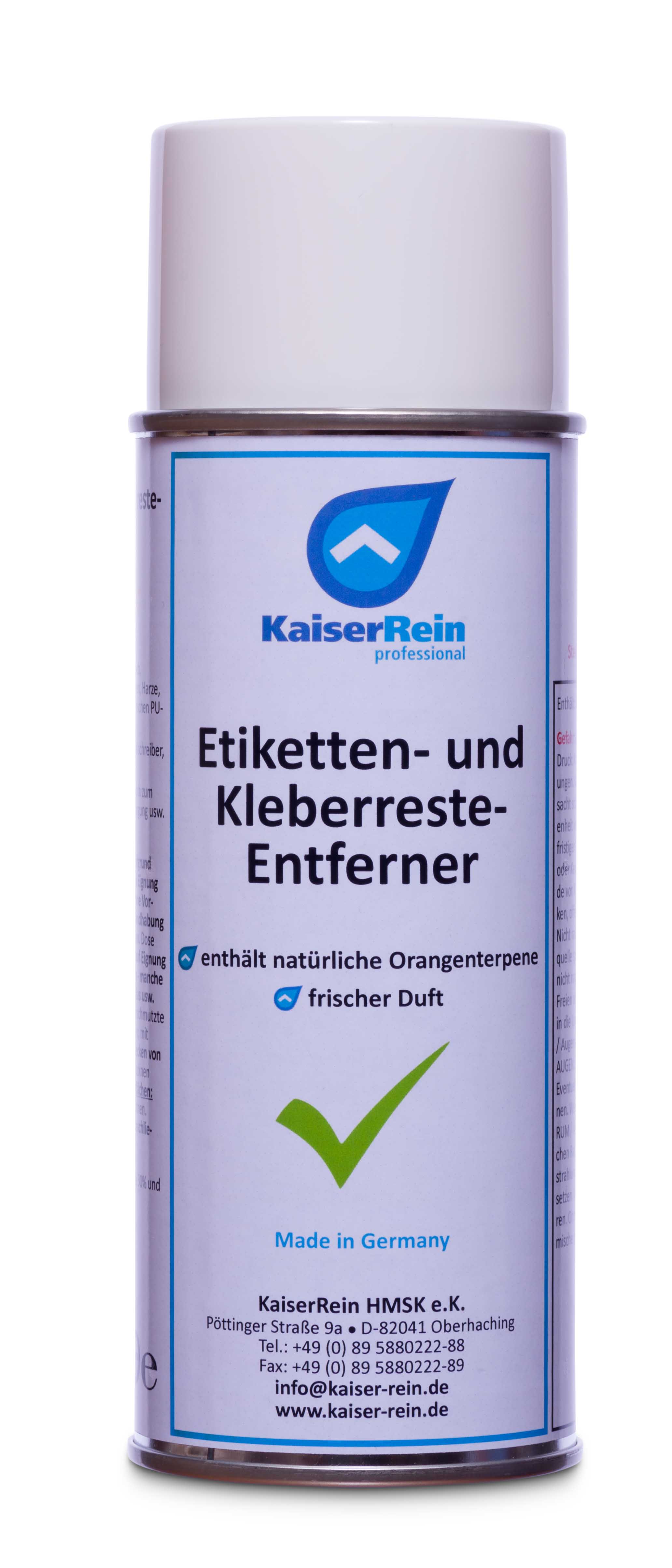 Etiketten- und Kleberreste-Entferner