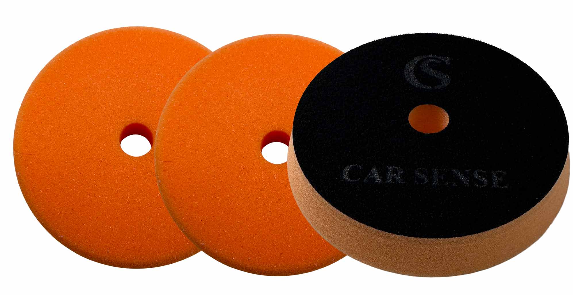Car Sense Polishpad orange (mittel) mit Zentrierloch 145/25 Car Sense Polishpad orange (mittel) mit Zentrierloch 145/25