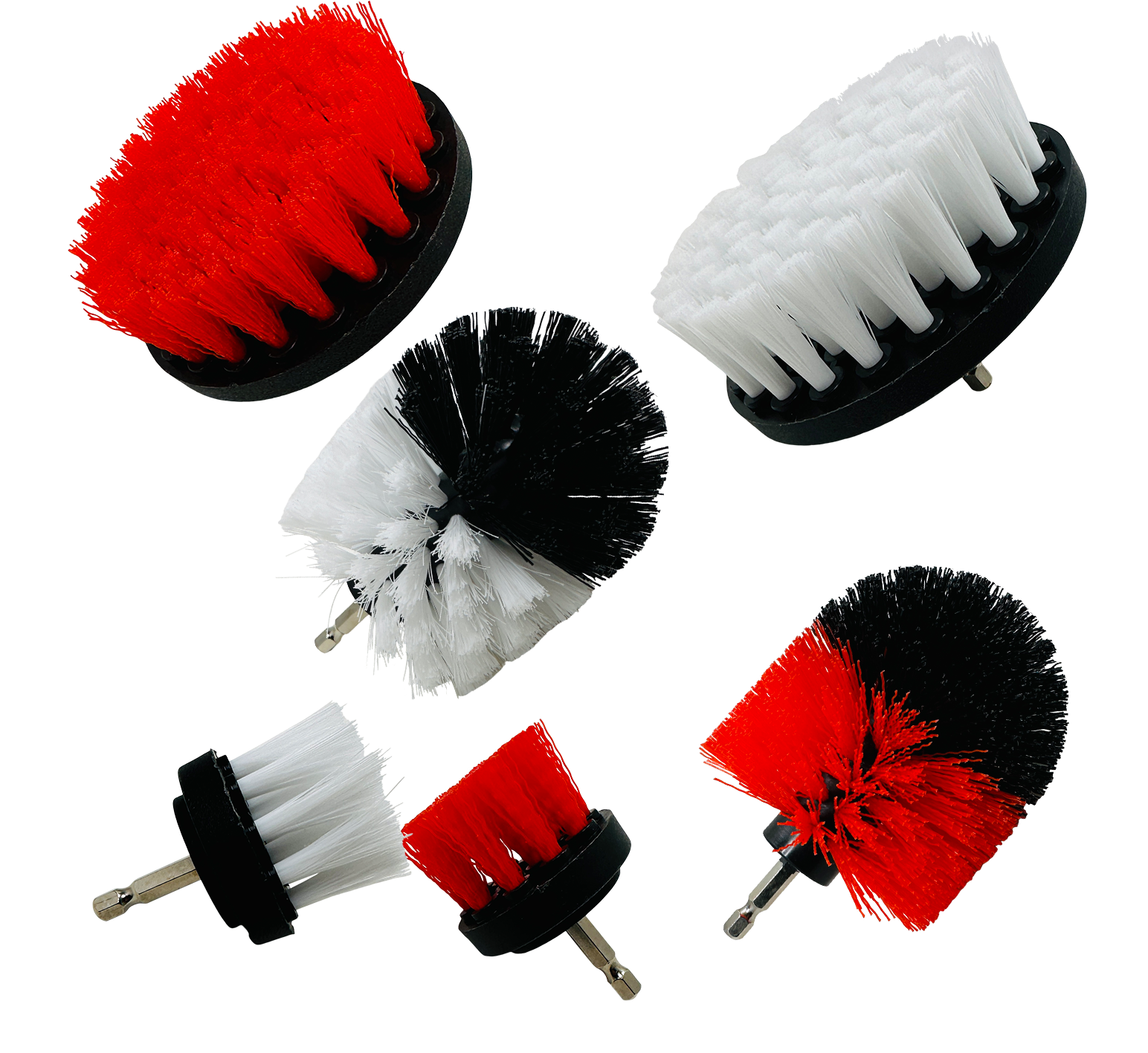 Hochwertiges 6 er Universal Bürstenset für den Akkuschrauber und Bohrmaschine Hochwertiges 6 er Universal Bürstenset für den Akkuschrauber und Bohrmaschine