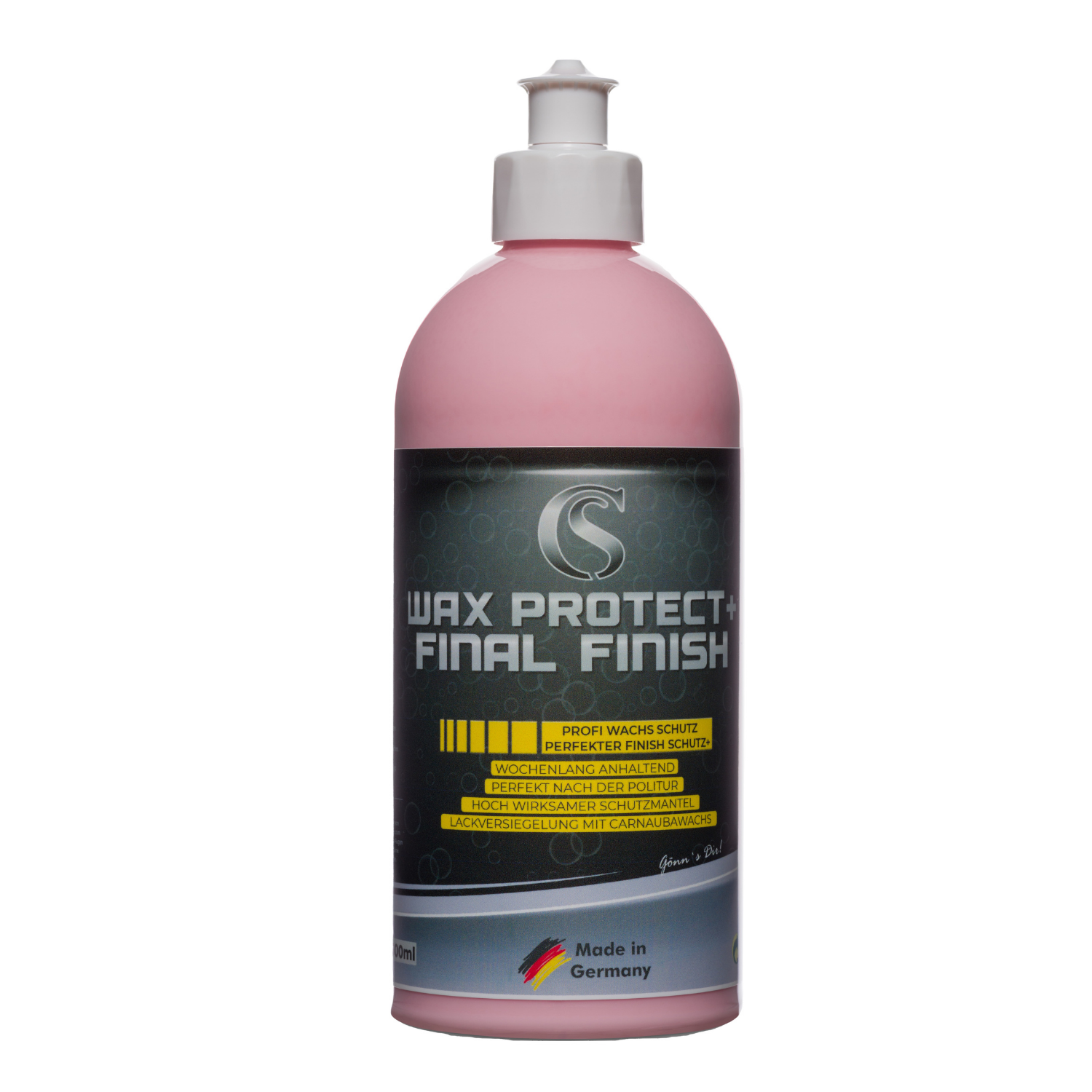 Car Sense Final Finish Wax Protect + Premium Versiegelung mit Hochglanz für Langzeitschutz und brillanten Glanzgrad Car Sense Final Finish Wax Protect + Premium Versiegelung mit Hochglanz für Langzeitschutz und brillanten Glanzgrad