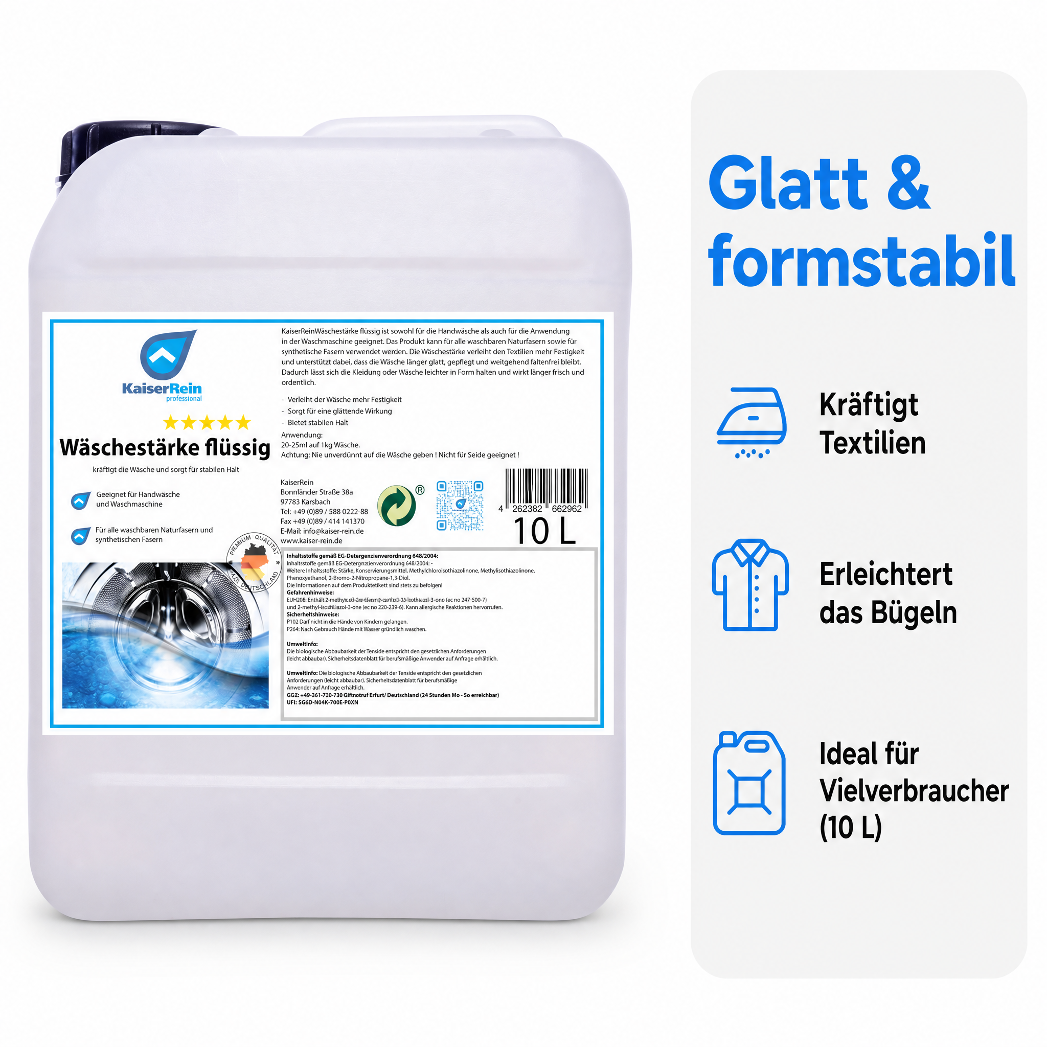 Wäschestärke flüssig 10L